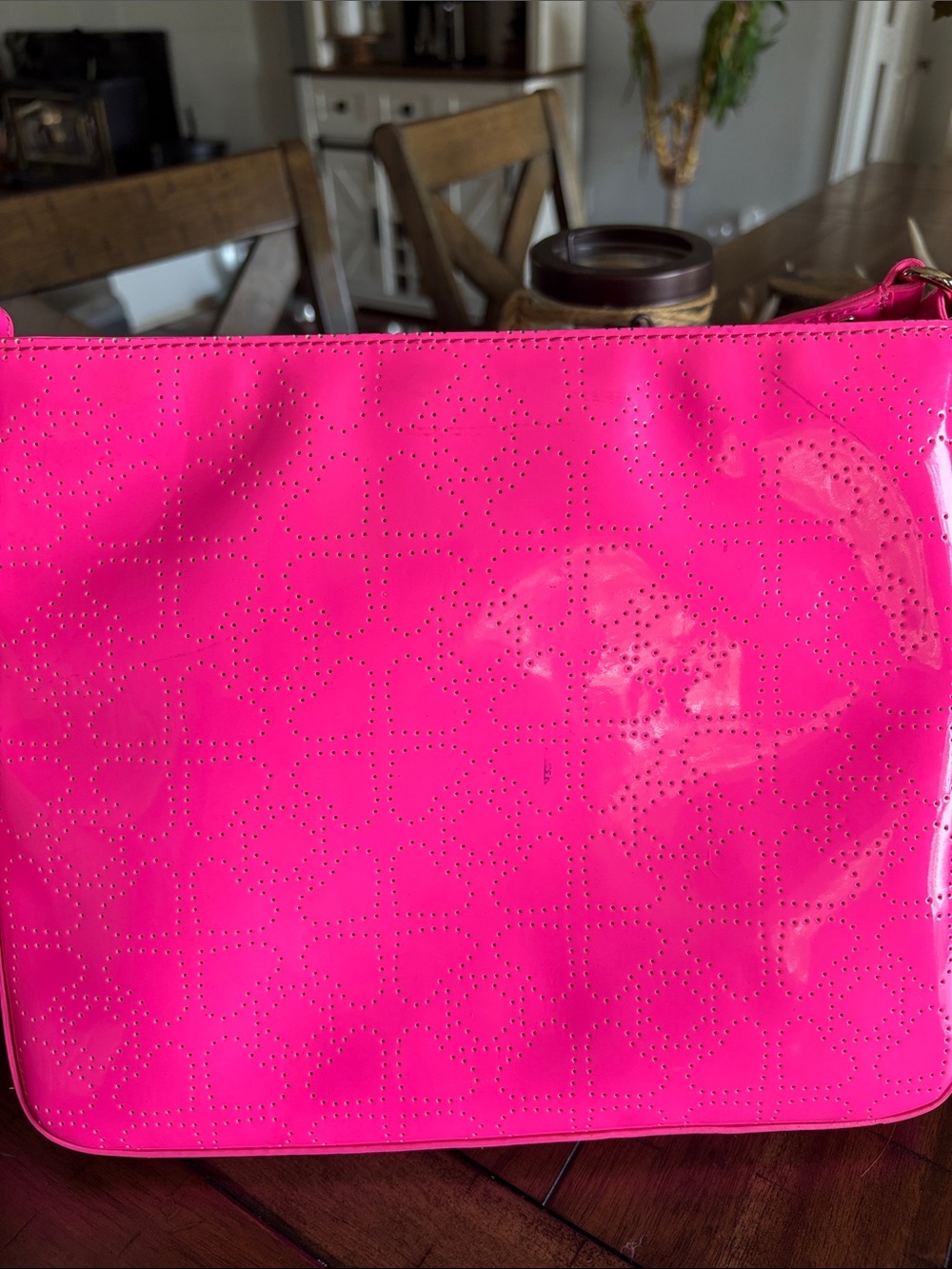 kate spade Neon Pink Crossbody Bag - Picture 9 of 14